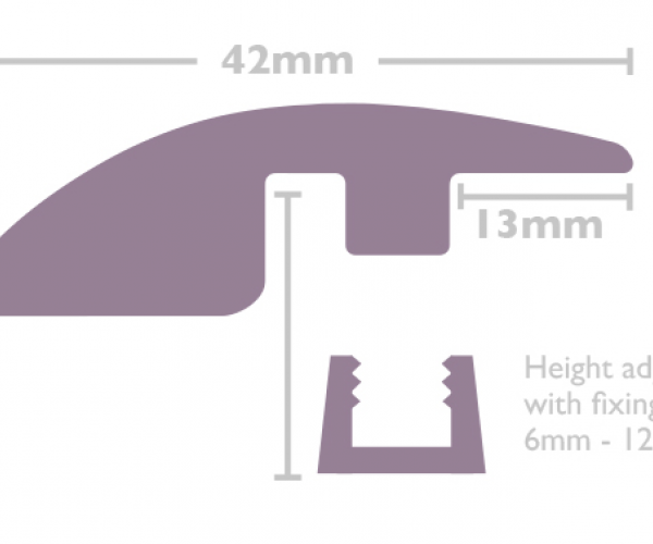 Colour Match Laminate Ramp Bar-LD8