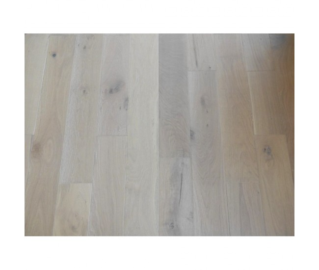 Briton Winter Classic Oak Engineered Wood Flooring 14mm x 125mm White Lacquered