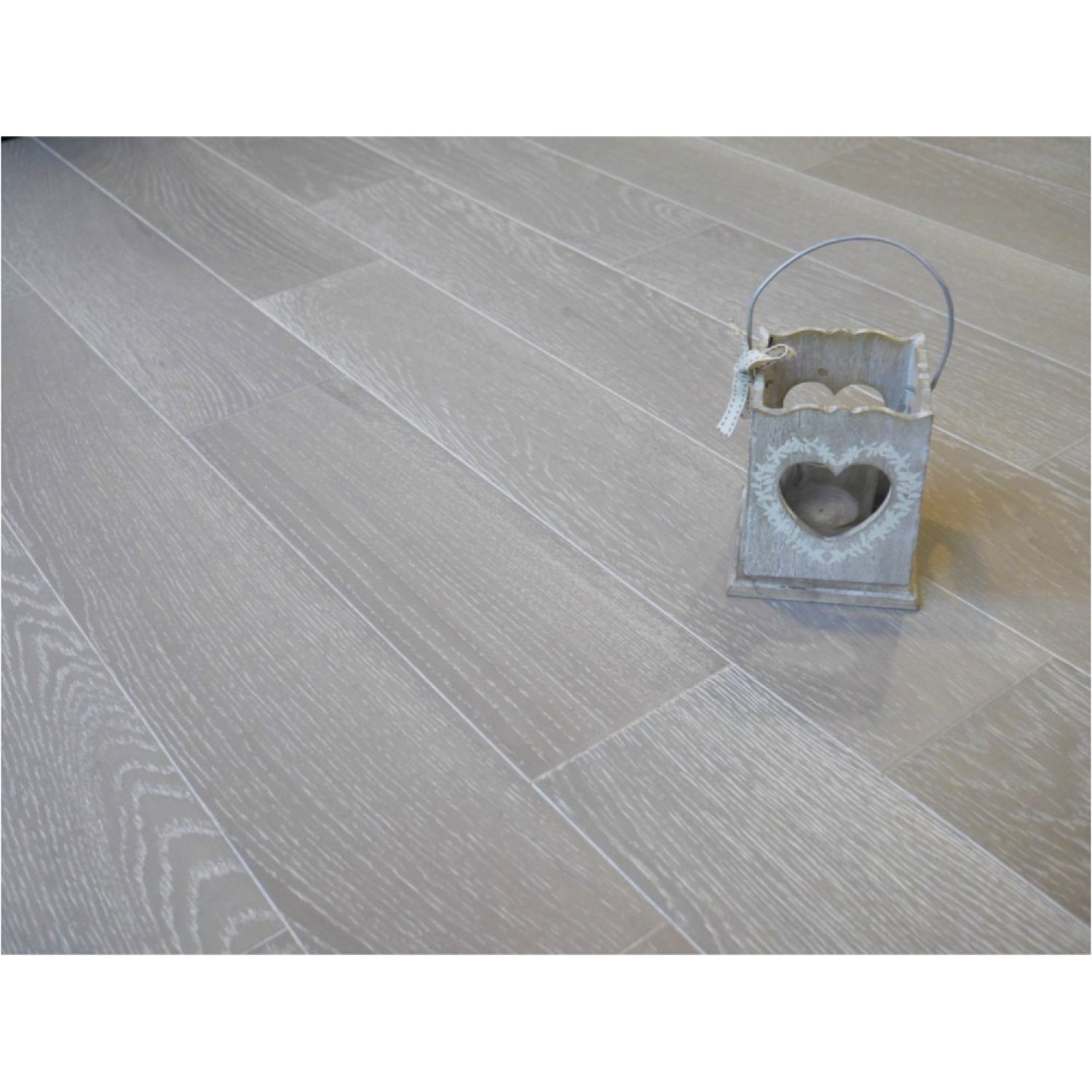 Space Grey Oak Classic Engineered Wood Flooring 14mm x 125mm Lacquered