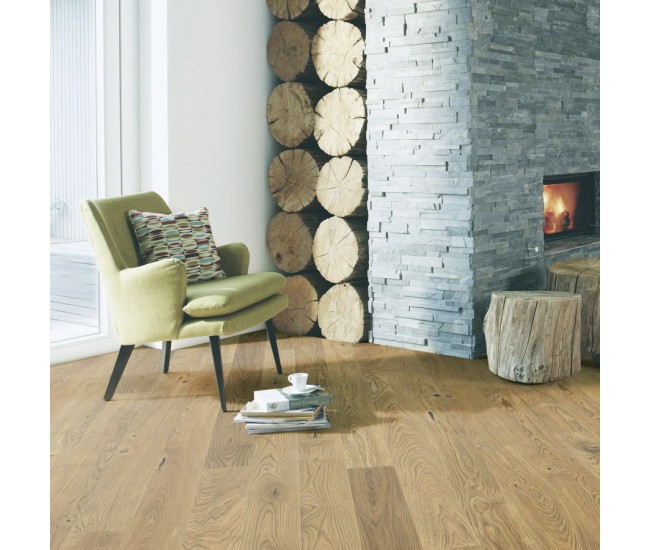 Latte Classic Oak Engineered Wood Flooring 14mm x 150mm Natural Oiled