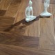 Bison Classic Walnut Herringbone Engineered Wood Flooring 14mm x 125mm UV Lacquered