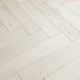 White Brushed Oak Herringbone Classic Engineered Wood Flooring 18mm x 125mm Brushed Lacquered