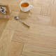 Russet Oak Herringbone Engineered Wood Flooring 18mm x 80mm Brushed Matt Lacquered