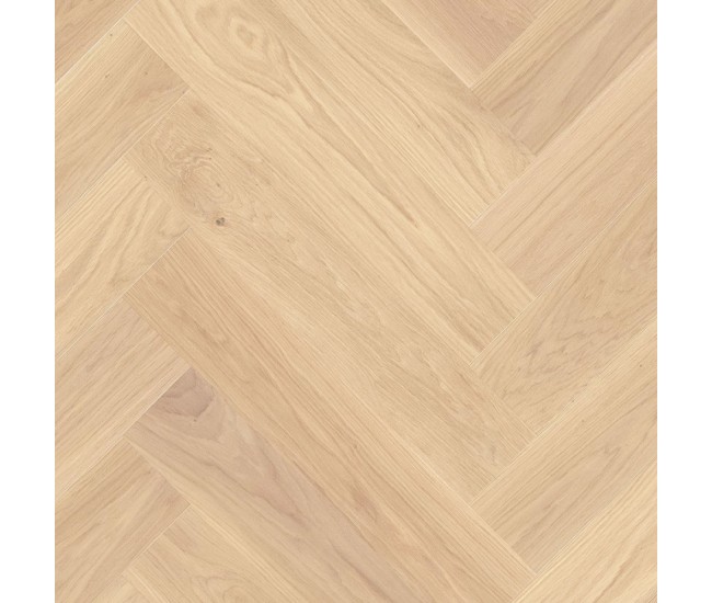 Fresh AB Grade Oak Herringbone Engineered Wood Flooring 18mm x 90mm Unfinished