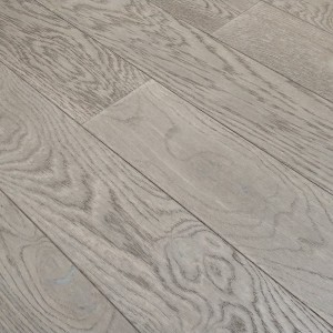 Manson Grey Rustic Oak Engineered Wood Flooring 14mm x 125mm Brushed Matt Lacquered 