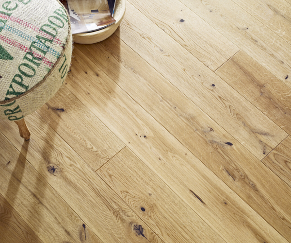 Sandstorm Rustic Oak Engineered Wood Flooring 14mm x 130mm Brushed Matt Lacquered