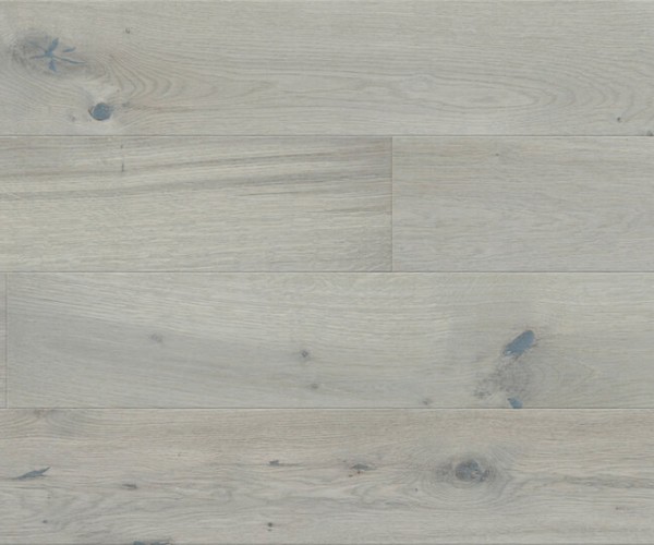 Silver Rustic Oak Engineered  Wood Flooring 14mm x 130mm Brushed Matt Lacquered