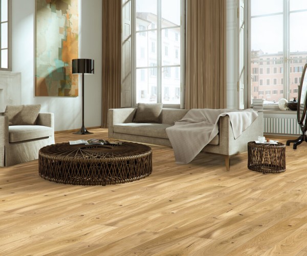 Madeira Rustic Oak Engineered Wood Flooring 14mm x 155mm Lacquered 