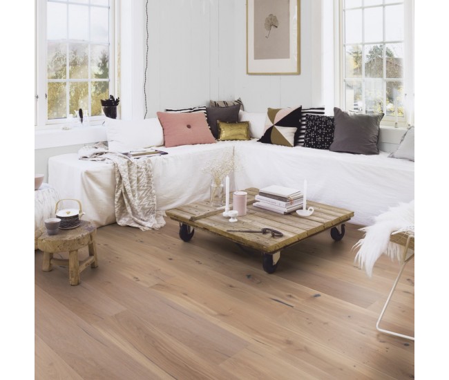 Fallen Oak Plank Engineered Wood Flooring 20mm x 220mm Natural Oiled