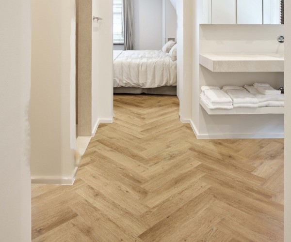 Arezzo Herringbone SPC Waterproof Luxury Click Vinyl Flooring 6mm x 305mm