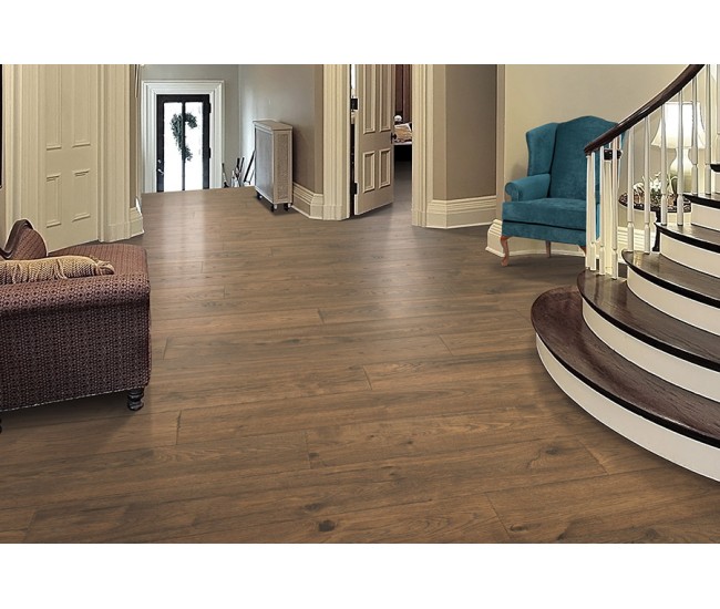 Cocoa Bean Classic Oak Engineered Wood Flooring 14mm x 190mm Smoked Oiled