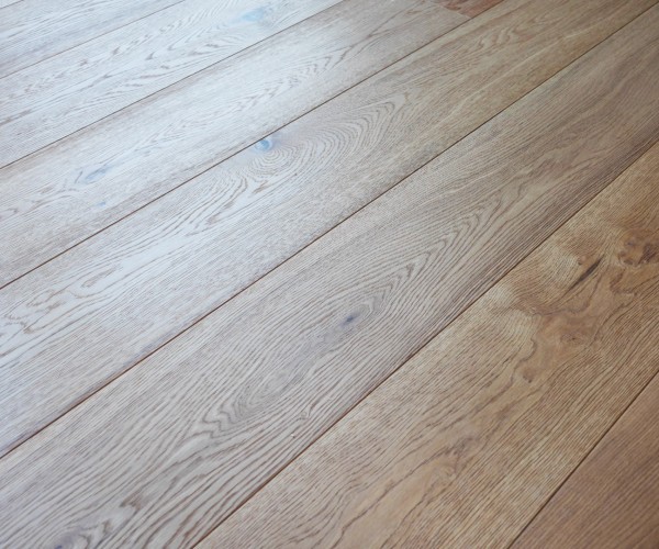 Bran European Oak Engineered Wood Flooring 14mm x 190mm Brushed Oiled