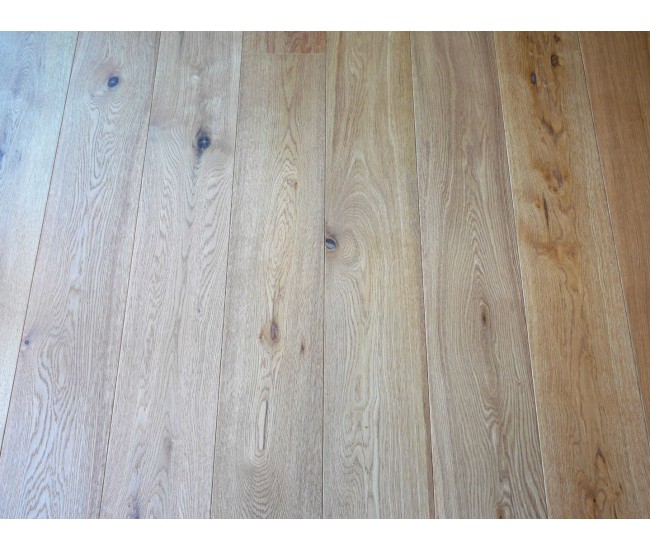 Bran European Oak Engineered Wood Flooring 14mm x 190mm Brushed Oiled