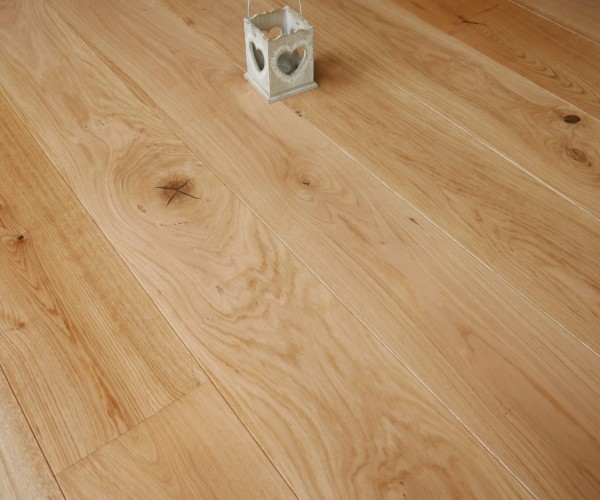 Natural Classic Oak Engineered Wood Flooring 20mm x 190mm Natural Oiled