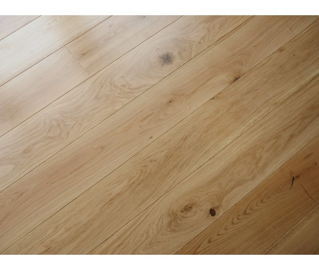 Natural Classic Oak Engineered Wood Flooring 20mm x 190mm Natural Oiled