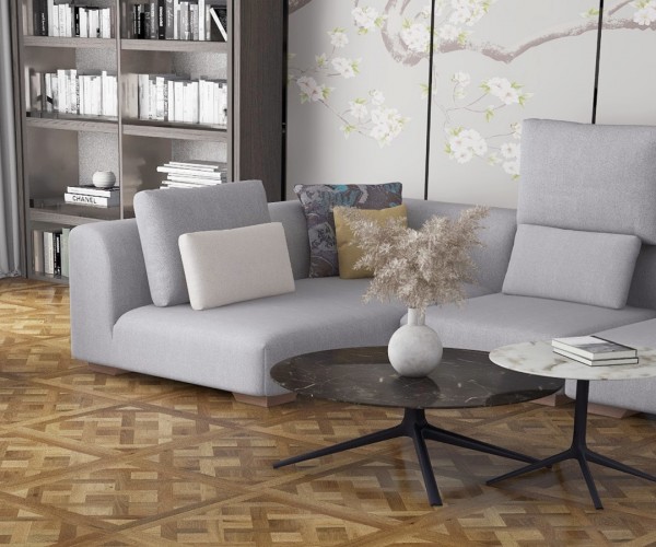 Classic Natural Oak Versailles Panel 600x600x6.5mm Waterproof Luxury Vinyl Flooring