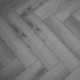 Dark Grey Oak SPC Herringbone Waterproof Luxury Click Vinyl Flooring 6mm
