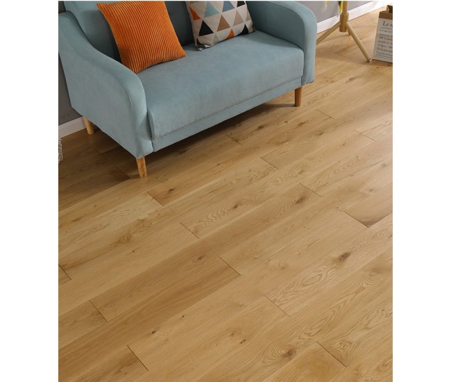 Farmhouse Classic Oak Solid Wood Flooring 18mm x 90mm UV Lacquered