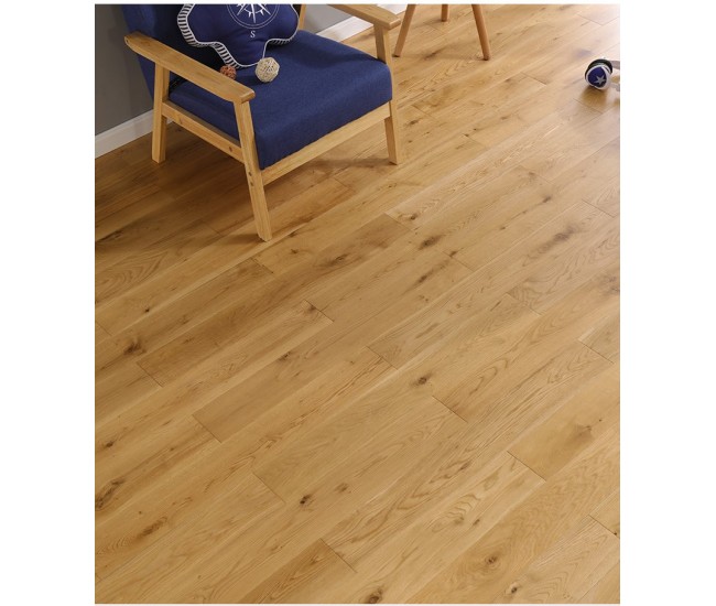 Farmhouse Classic Oak Solid Wood Flooring 18mm x 90mm UV Lacquered