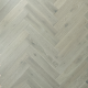 Scarborough Grey Classic Grade Oak Herringbone Engineered Wood Flooring 15mm x 90mm Brushed UV Oiled