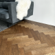 Gloden Fleece Classic Grade Oak Herringbone Engineered Wood Flooring 15mm x 90mm Brushed UV Oiled - U151-390-60 Gloden Fleece Classic Grade Oak Herringbone Engineered Wood Flooring 15mm x 90mm Brushed UV Oiled