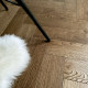 Gloden Fleece Classic Grade Oak Herringbone Engineered Wood Flooring 15mm x 90mm Brushed UV Oiled