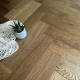 Gloden Fleece Classic Grade Oak Herringbone Engineered Wood Flooring 15mm x 90mm Brushed UV Oiled