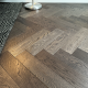 Aurora Classic Grade Oak Herringbone Engineered Wood Flooring 15mm x 90mm Brushed UV Oiled - U151-390-80 Aurora Classic Grade Oak Herringbone Engineered Wood Flooring 15mm x 90mm Brushed UV Oiled