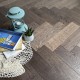Aurora Classic Grade Oak Herringbone Engineered Wood Flooring 15mm x 90mm Brushed UV Oiled
