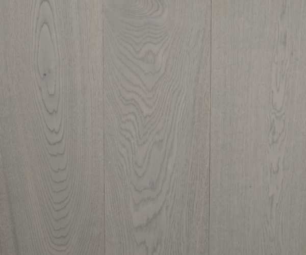 Light Grey AB Grade Oak Engineered Wood Flooring 14mm x 189mm UV Lacquered