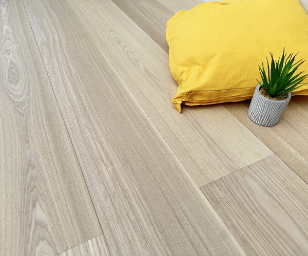 Argo Prime Ash Engineered Wood Flooring 15mm x 190mm Brushed UV Lacquered