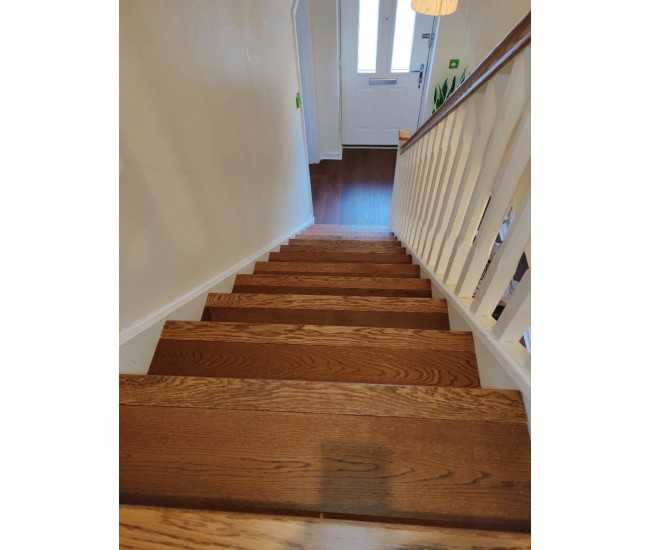 Caramel Prime Oak Engineered Wood Flooring 14mm x 190mm Brushed UV Lacquered