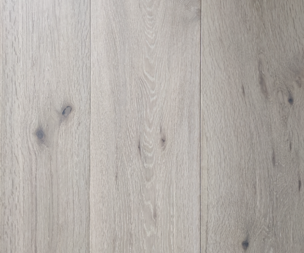 Warwick Castle White Grey Classic Oak Engineered Wood Flooring 15mm x 190mm Brushed UV Lacquered