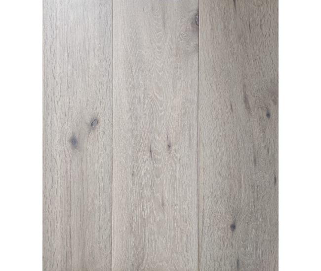 Warwick Castle White Grey Classic Oak Engineered Wood Flooring 15mm x 190mm Brushed UV Lacquered