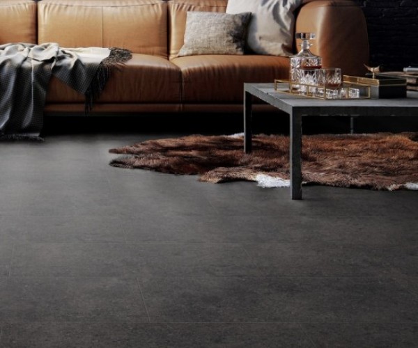 Spanish Grey Stone Effect WPC Waterproof Luxury Click Vinyl Flooring 6.5mm x 300mm 
