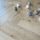 White Washed AB Grade Oak Herringbone Engineered Wood Flooring 15mm x 120mm UV Oiled