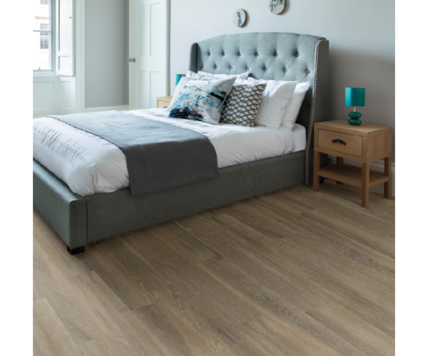 Fumed SPC Waterproof Luxury Click Vinyl Flooring 5mm 