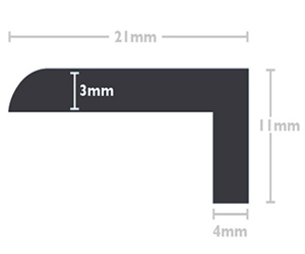 Camden Chino WPC L-Shape Nosing- 2.2m