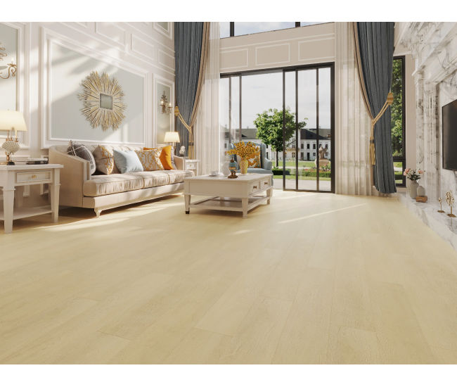 Natural Farm Oak SPC Waterproof Luxury Click Vinyl Flooring 5.5 x 181mm