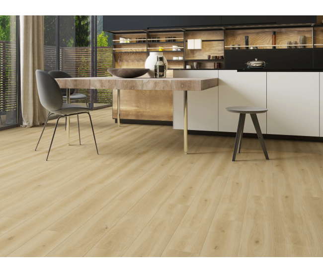 Natural Autumn Oak SPC Waterproof Luxury Click Vinyl Flooring 5.5 x 181mm