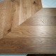 Smoked Oak Chevron Rustic Engineered Wood Flooring 14mm x 130mm Brushed Matt Lacquered