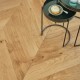 Hawaiian Cookies Oak Chevron Engineered Wood Flooring 14mm x 130mm Brushed Matt Lacquered