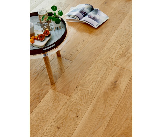 Blended Whisky Rusitc Oak Engineered Wood Flooring 14mm x 125mm UV Lacquered - UFCENG-OAK-1402 Blended Whisky Rusitc Oak Engineered Wood Flooring 14mm x 125mm UV Lacquered
