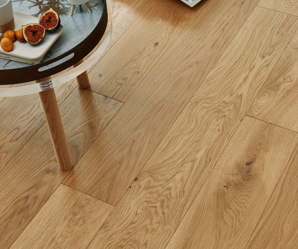 Rose Oak Rustic Engineered Wood Flooring 14mm x 150mm Brushed Matt Lacquered 