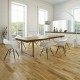 European Classic Oak Engineered Real Wood Flooring 14mm x 180mm Brushed Oiled