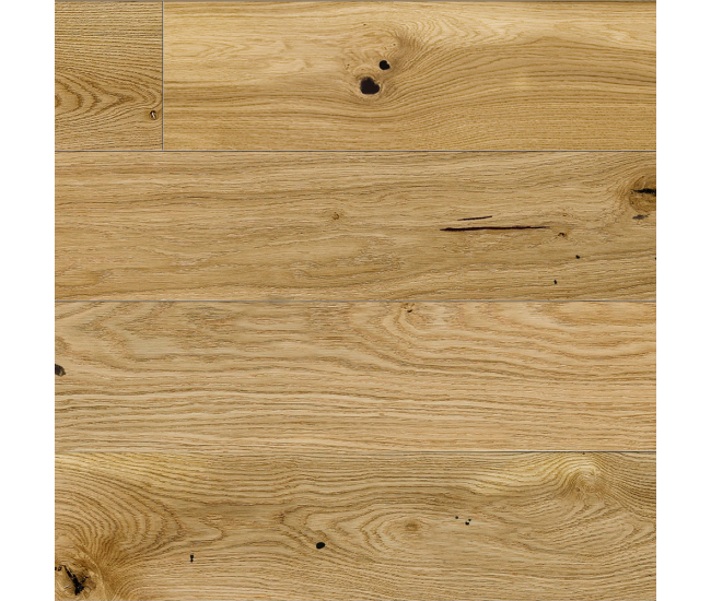 European Classic Oak Engineered Real Wood Flooring 14mm x 180mm Brushed Oiled