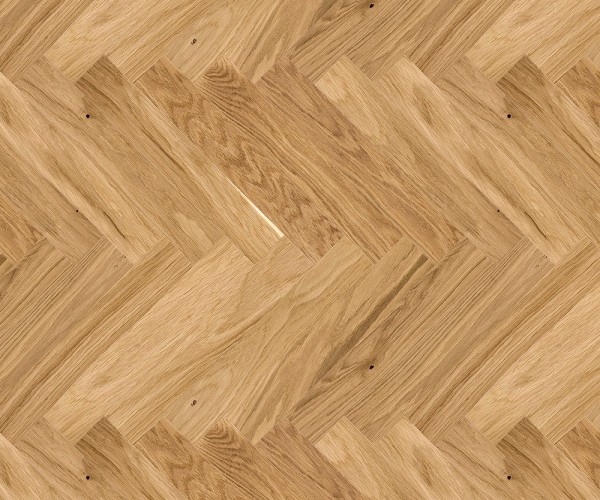 Natural Oak Herringbone Engineered Wood Flooring 14mm x 110mm Brushed Matt Lacquered 
