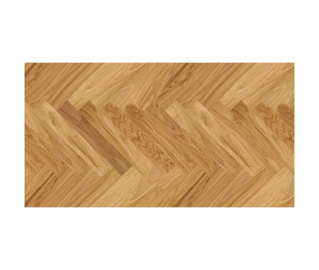 Natural Oak Herringbone Engineered Wood Flooring 14mm x 110mm Brushed Matt Lacquered