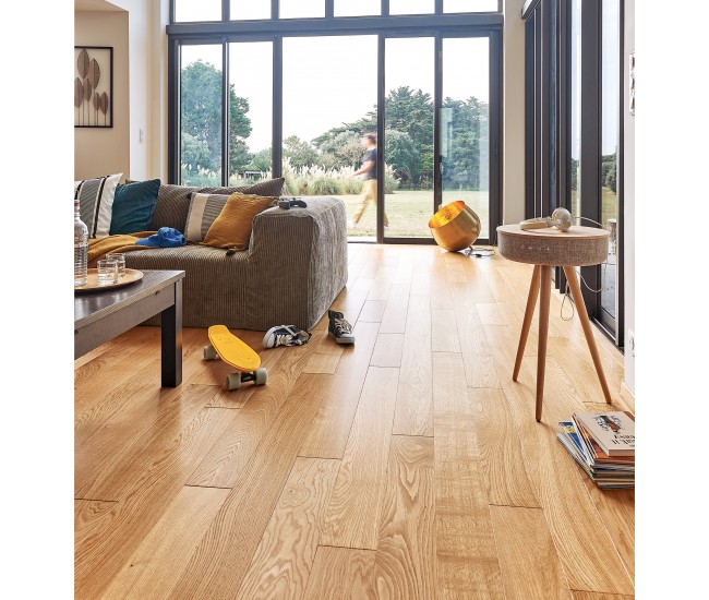 Saturn Oak Rustic Engineered Wood Flooring 18mm x 125mm Lacquered - UFCENG-OAK-5007 Saturn Oak Rustic Engineered Wood Flooring 18mm x 125mm Lacquered