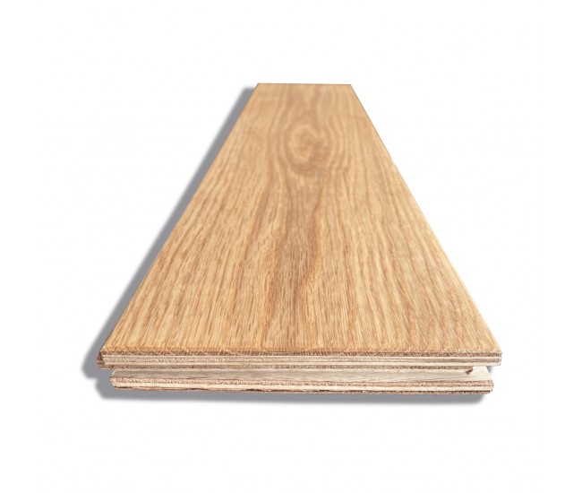 Saturn Oak Rustic Engineered Wood Flooring 18mm x 125mm Lacquered